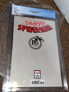 Symbiote Spider-Man 1, KRS Comics, Kirkham Variant, Mary Jane A, CGC Graded 9.8