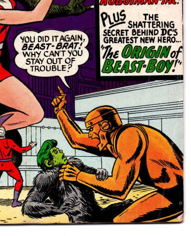 Doom patrol #100 - Origin Beast Boy - KEY - 1965 - VG 