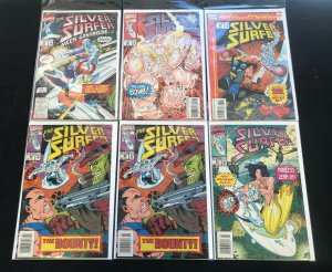 SILVER SURFER 6PC LOT (VF/NM) #81, 84, 86, 89 TWO COPIES, 91!! 1993