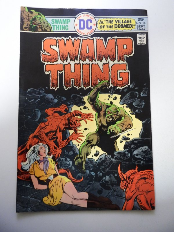 Swamp Thing #18 (1975) FN Condition