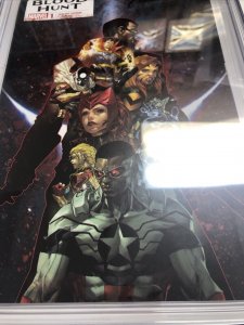 Blood Hunt (2024)  # 1 (9.8 CGC SS) Signed Jed Mackay * Marvel Comics * Larraz