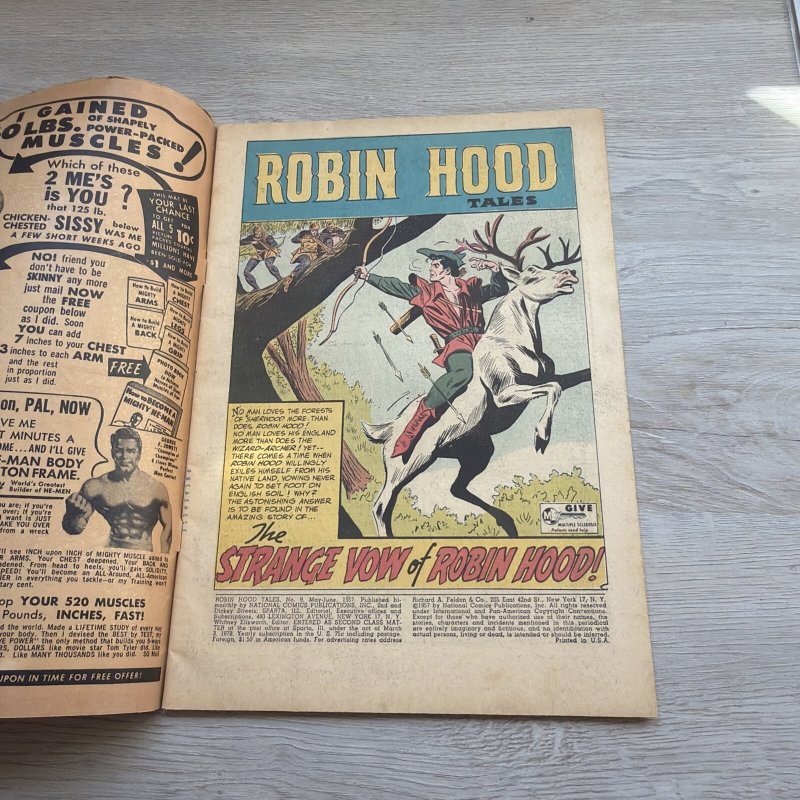 Robin Hood #9 1957 DC VG