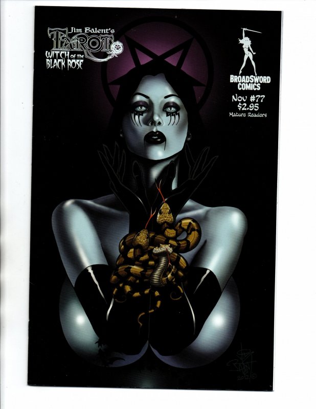 Tarot Witch of the Black Rose #77 Cover B - Jim Balent - 2012 - NM
