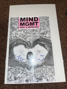Mind MGMT New & Improved 1, NYCC Exclusive Mini Flip Ashcan Variant, Signed