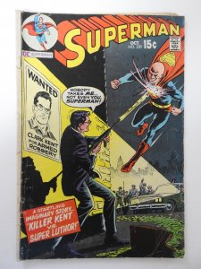 Superman #230 (1970) VG Condition moisture stain