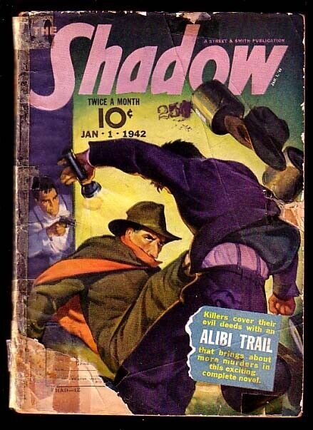 THE SHADOW-JAN 1 1942-ALIBI TRAIL-LOW GRADE FR