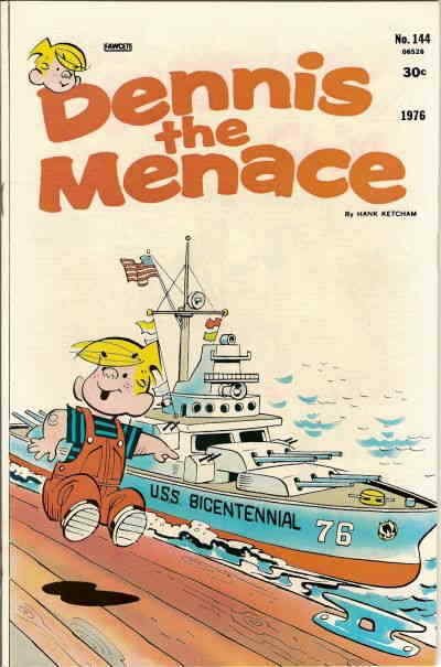 Dennis the Menace (Fawcett) #144 VG; Fawcett | low grade comic - save on shippin 