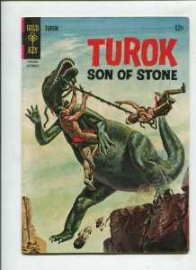 TUROK SON OF STONE #53 (4.5) DINOSAUR COVER!! 1966