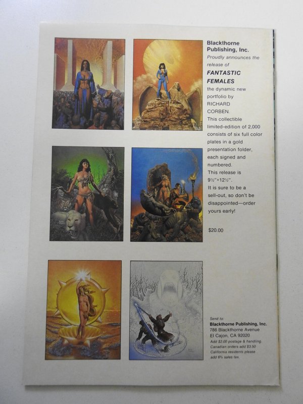 Blackthorne 3-D Series #1 (1985) VF+ Condition!