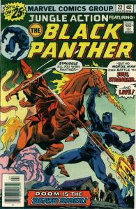 Jungle Action #22 GD ; Marvel | low grade comic Black Panther
