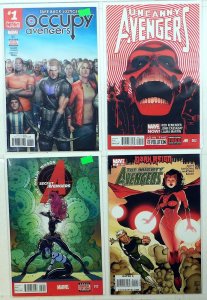 Avengers Lot of 4 #Occupy 1, Uncanny 2, Secret 12, Mighty 24 2013 Marvel Comics