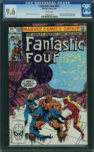Fantastic Four #255 (1983) CGC 9.6 NM+