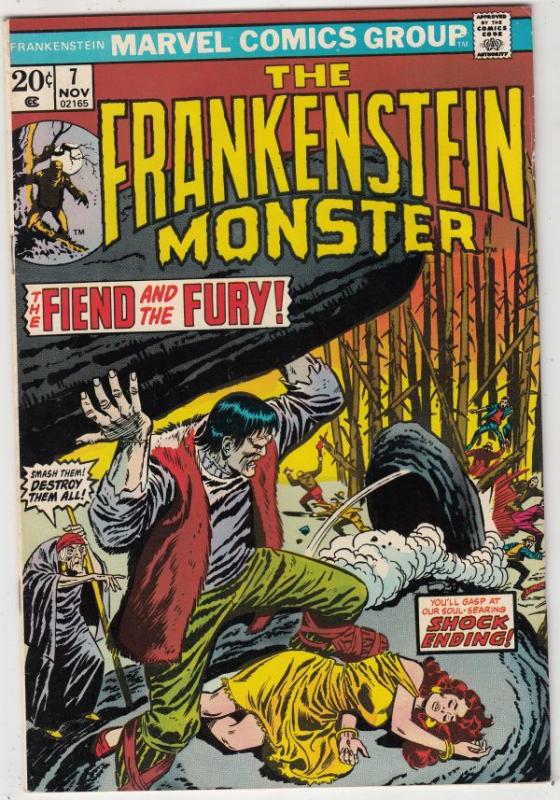 Frankenstein, the Monster of #7 (Nov-73) NM- High-Grade Frankenstein