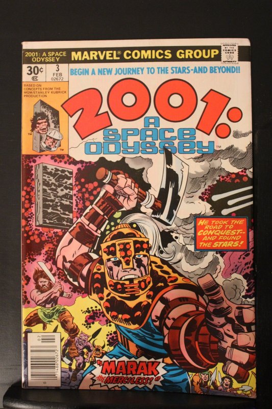 2001, A Space Odyssey #3 (1977) High-Grade NM- or better! Jack The King Kirby!