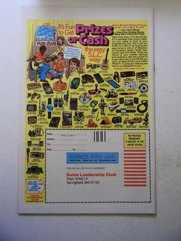 Daredevil #172 (1981) VF Condition