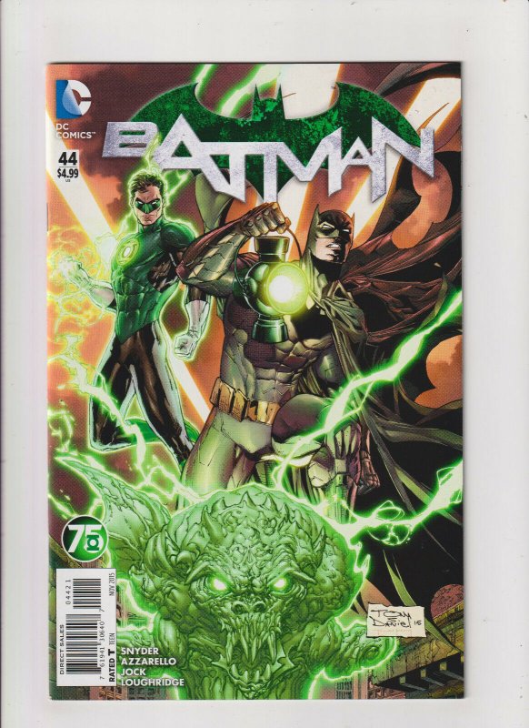 Batman #44 VF/NM 9.0 DC Comics 2015 New 52 Jock/Snyder, Green Lantern Variant