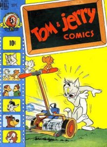 Tom And Jerry Comics #62 GD ; Dell | low grade comic September 1949 All Ages