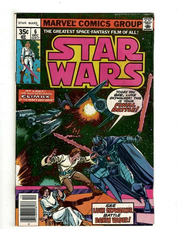 10 Star Wars Marvel Comics # 5 6 7 8 9 10 11 13 14 15 Luke Skywalker Leia J461