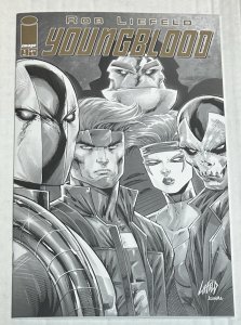 Youngblood #1 Image Comics Rob Liefeld Gold Logo Lowest Print Run