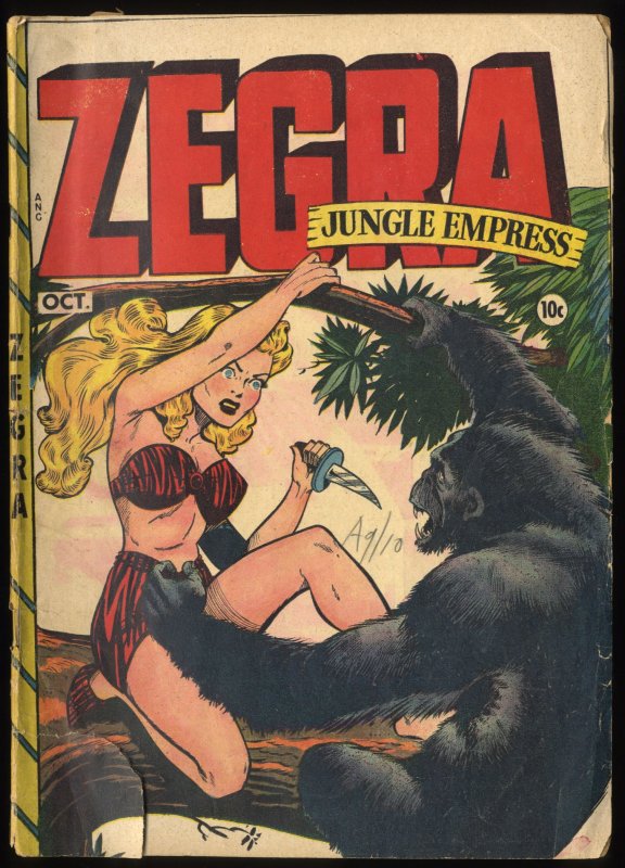 Zegra Jungle Empress (1948) #2 GD+ 2.5 Fox Feature Comic Golden Age!