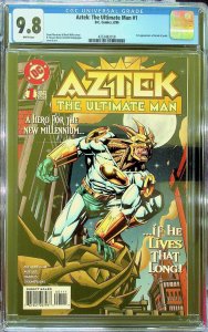 Aztek: The Ultimate Man #1 (1996) - CGC 9.8 - Cert#4253482018