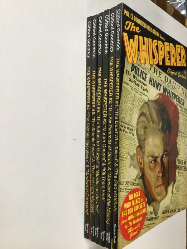 The Whisperer 1 2 3 4 5 6 1-6 Sanctum Books Pulp Reprints Nm Near Mint P19