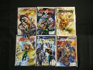 AQUAMAN THE NEW 52!  RUN #3-15   VF - NM