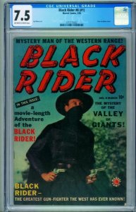 BLACK RIDER #8 (#1) CGC 7.5 1st issue-RARE STAN LEE photo cover 3712172022