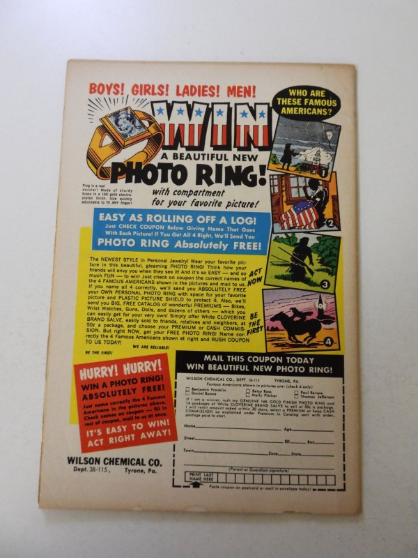 Our Army at War #108 (1961) VG condition chew