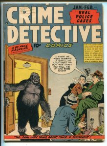 Crime Detective #6 1949-Gorilla-safe crackers-Al Mc Williams art-VG MINUS