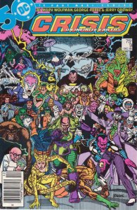 Crisis on Infinite Earths #9 (Newsstand) VF ; DC | George Perez