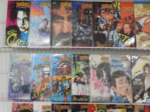Huge Lot 80+ Rock n Roll Comix W/ Ozzy Osbourne, David Bowie, Grateful Dead+ VF-