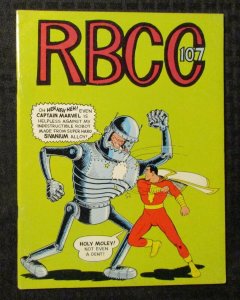 1974 Rocket's Blast ComiCollector RBCC Fanzine #107 VG/FN 5.0 Captain Marvel