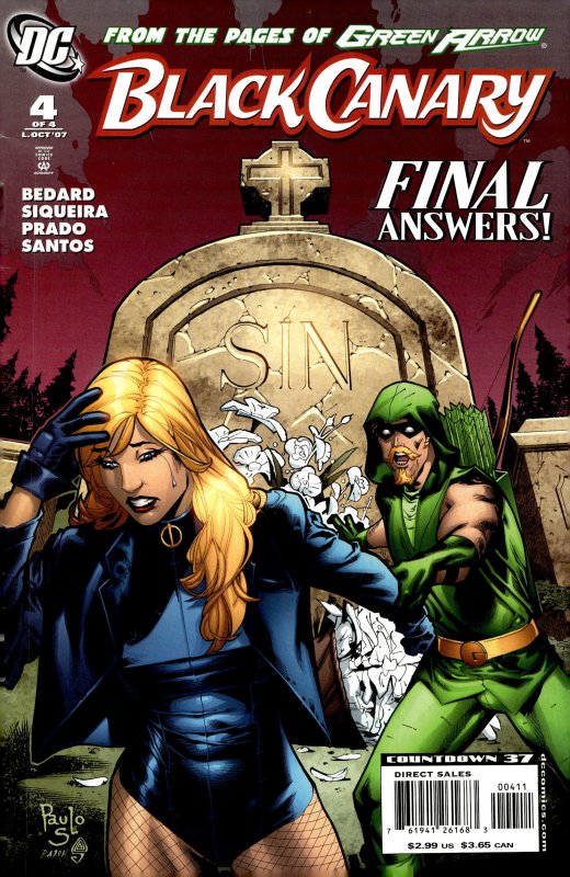 Black Canary #4 (2007) Black Canary
