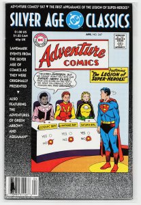 Adventure Comics #247 Silver Age Classics Cover (1992) Superboy [Key Issue]