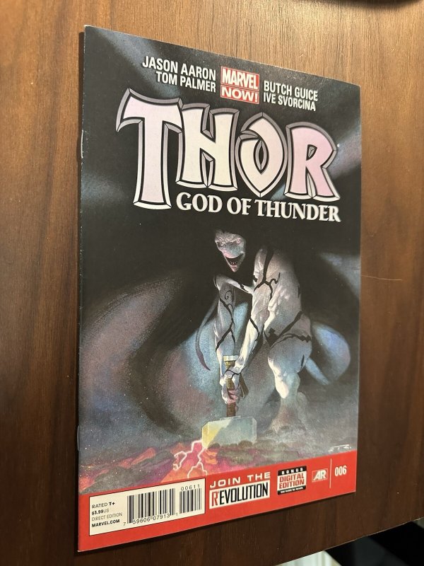 Thor God of Thunder #6 VF- Esad Ribic Cover (Marvel 2013)