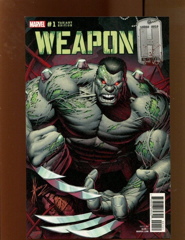 Weapon H #1 - FOUR PIECES/TWO VARIANTS/ADAM KUBERT COVER ART! (9.0/9.2) 2018