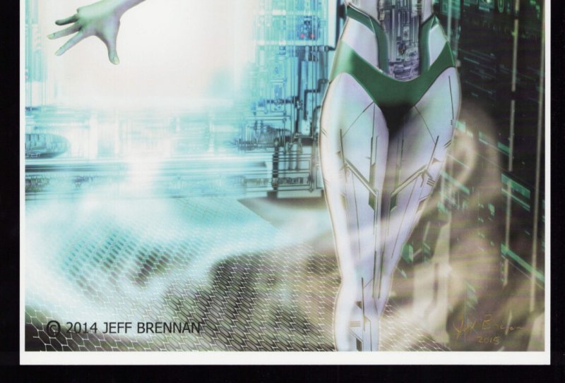 Emergence (2014) by Jeff Brennan. 11 x 17 3D Art Signed