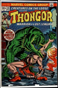 Creatures on the Loose #23 (1973) Thongor