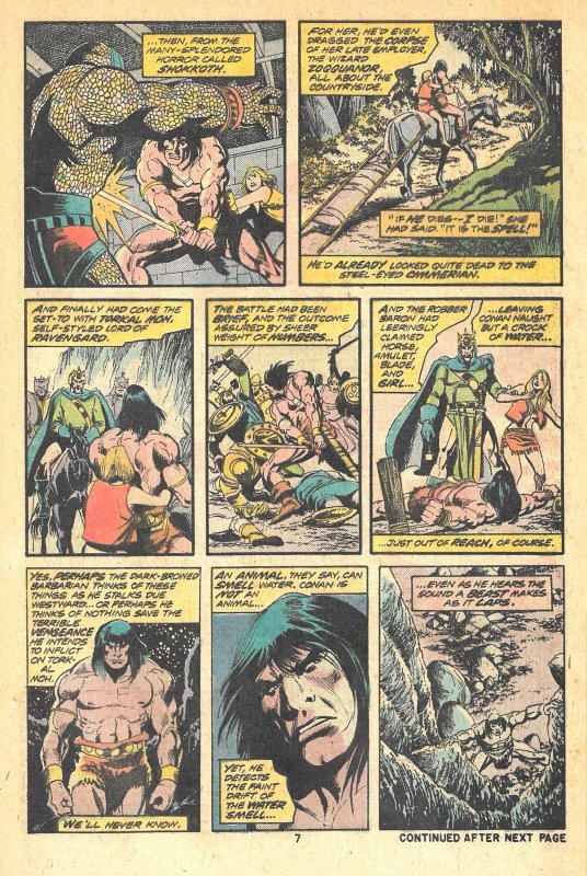 CONAN THE BARBARIAN #49 & 50 (1975) 8.0 VF Roy Thomas! John Buscema! Monsters!