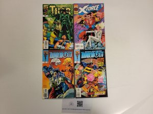 4 Marvel Comics #2 Mighty Thor + #42 X-Force + #14 15 Thunderbolts 59 TJ20