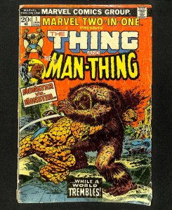 Marvel Two-In-One #1 Thing Vs. Man-Thing! Molecule Man!