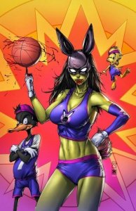 BUNNY MASK #1 RAYMOND GAY SPACE JAM VARIANT TRADE/VIRGIN SET AFTERSHOCK COMICS.