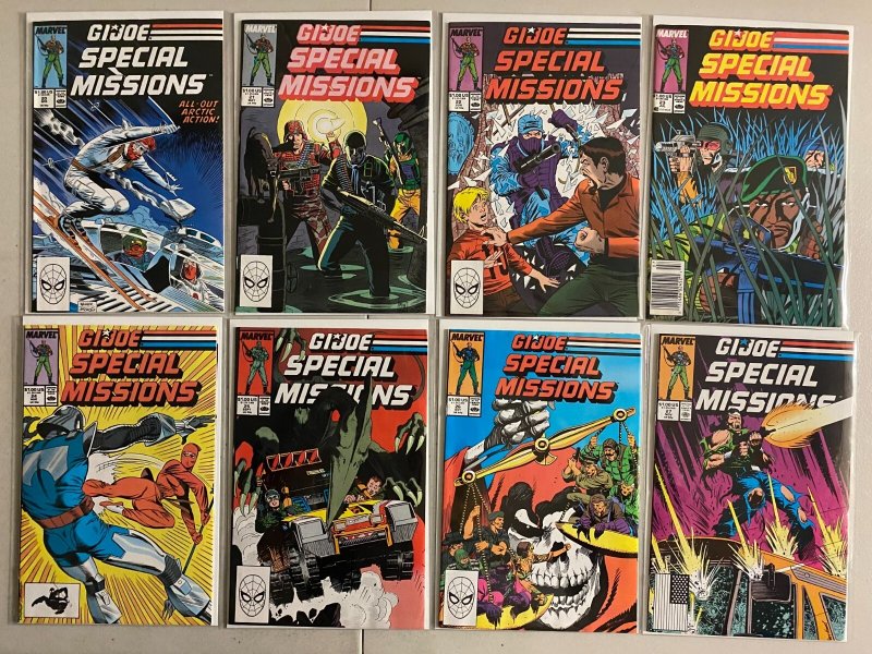GI Joe Special Missions lot #1-28 Marvel (avg 7.0 FN/VF) 25 diff (1986-'89)