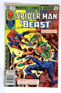 Marvel Team-Up #124 Beast Professor Power Aunt May Marvel (1982) VG