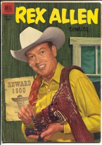 Rex Allen #8 1953-Dell-B-Western movie photo cover-VG+