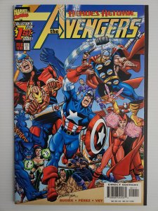 Avengers #1 Yellow Logo Direct Edition (1998)