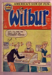 WILBUR #25 1949- BIZARRE COVER - KATY KEENE- WOGGON ART FR