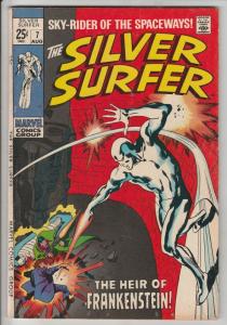 Silver Surfer #7 (Aug-69) VF High-Grade Silver Surfer, Shalla Bal