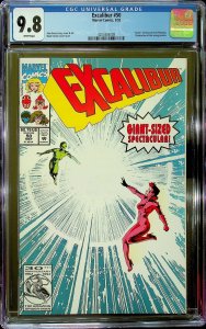 Excalibur #50 (1992) - CGC 9.8 - Cert#4253484008